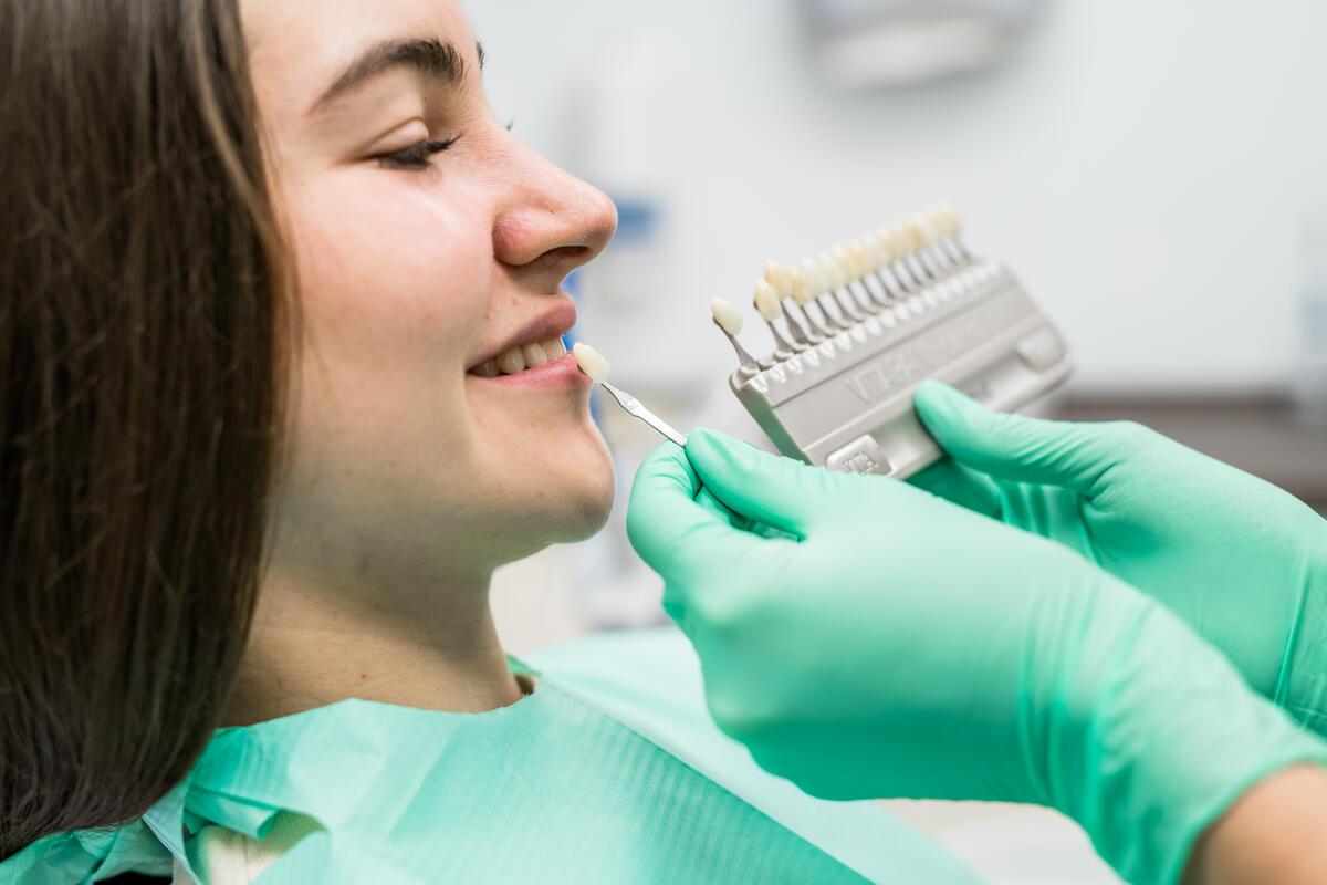 Tooth whitening at the Rosental Dental
